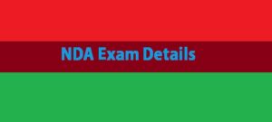 NDA Exam info