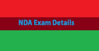 NDA Exam info