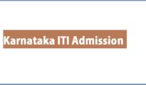 Karnataka ITI Admission